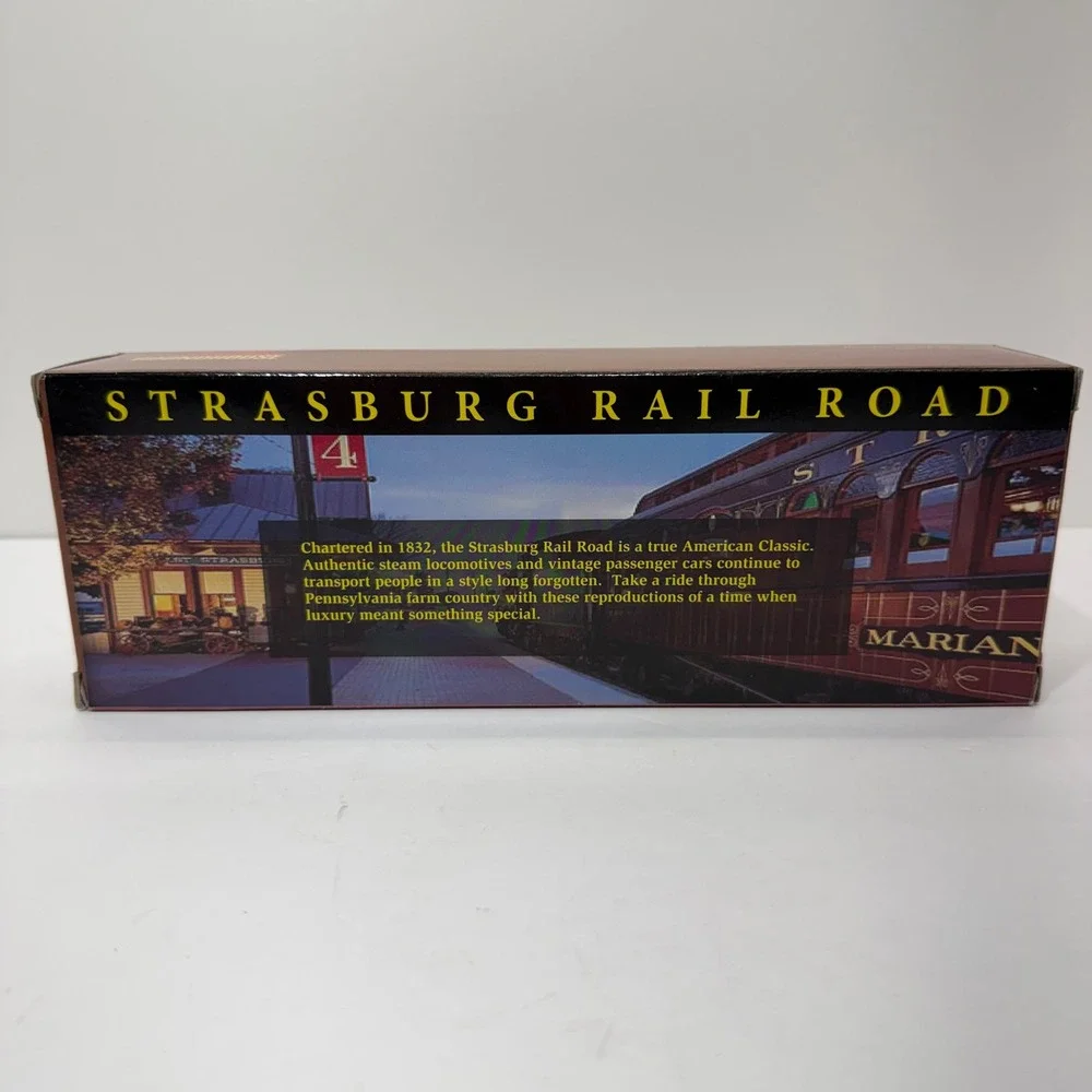 Roundhouse 99255 Strasburg Rail Road Coach William McFarlan #96 HO Scale Maroon